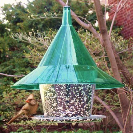 Arundale Emerald Green Sky Cafe Bird Feeder -[AR360-G] 