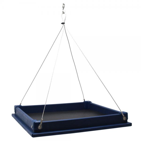 Songbird Essentials Recycled Plastic Hanging Platform Feeder