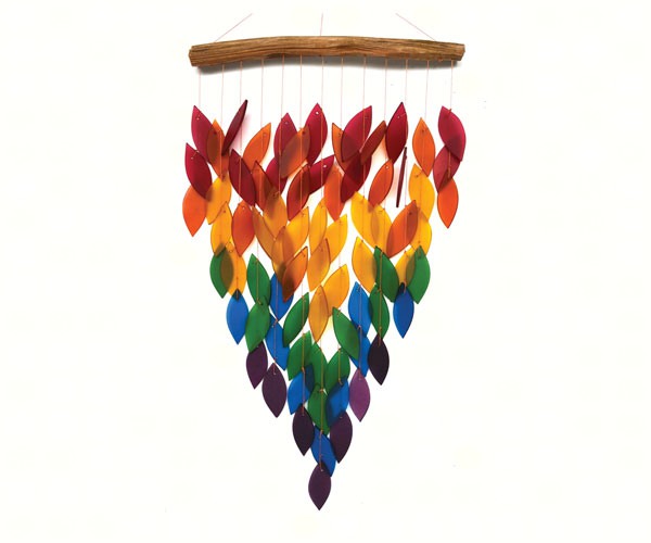31 Inch Deluxe Rainbow Waterfall Chime