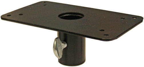 Mounting Plate for 1 Outer Diameter Bird Feeder Poles