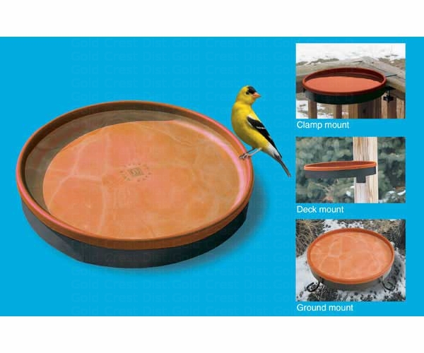 14 Inch Diameter 3-In-1 Heated Bird Bath-Farm Innovators