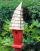 Heartwood Birdiwampus Bird House-Red 247B