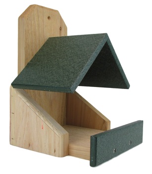 Poly Lumber and Cedar Robins Roost Nesting Box