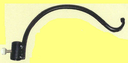 Adjustable Single Arm Bird Feeder Pole Hook Attachment