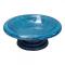 Fiber Clay Bird Bath Bowl with Small Base Grey 2