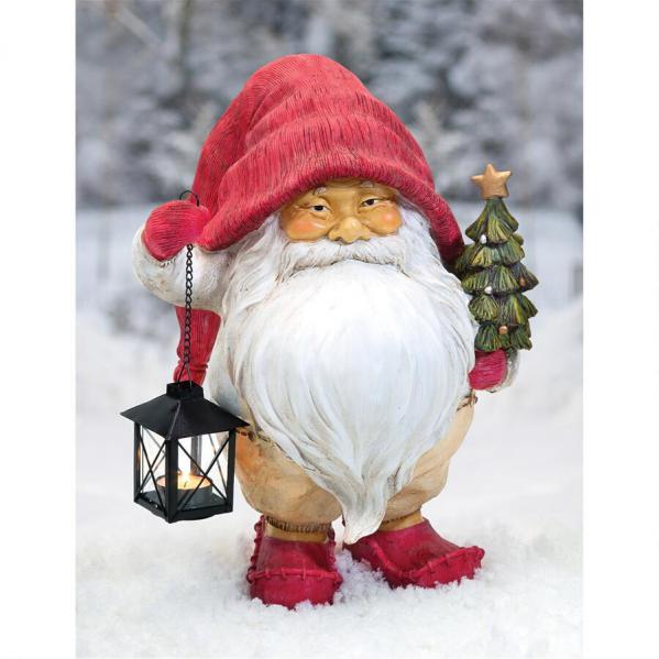 Whitey the Holiday Gnome Statue