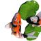 Yin Yang Perfect Balance Asian Koi Fish Wall Sculpture 3