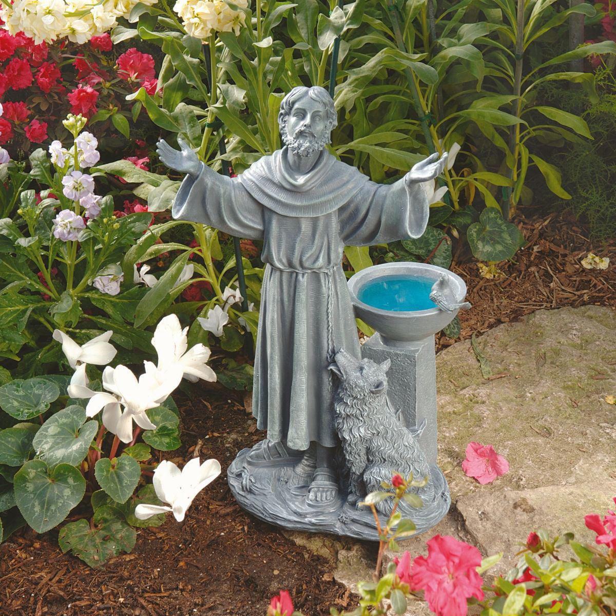 St. Francis's Blessing Garden Statue