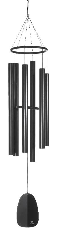 Woodstock Chimes Windsinger Chimes of Apollo - Black