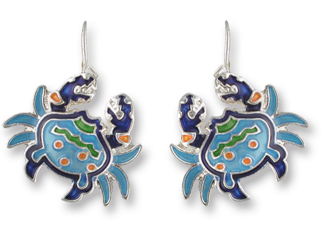 Zarlite Calypso Crab Earrings