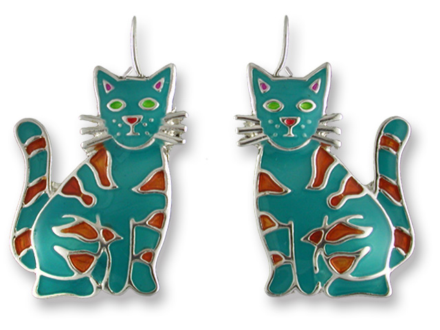 Zarlite Calypso Cat Earrings
