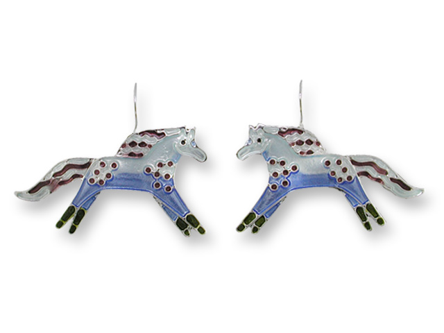 Zarlite Wild Mustang Earrings