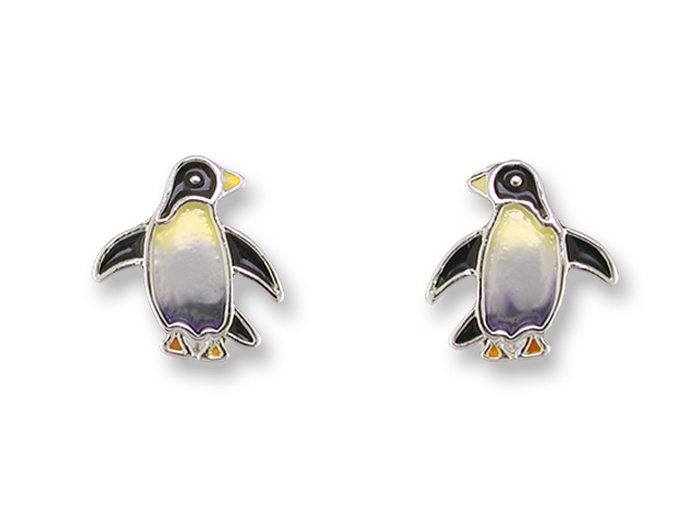 Zarlite Penguin Earrings