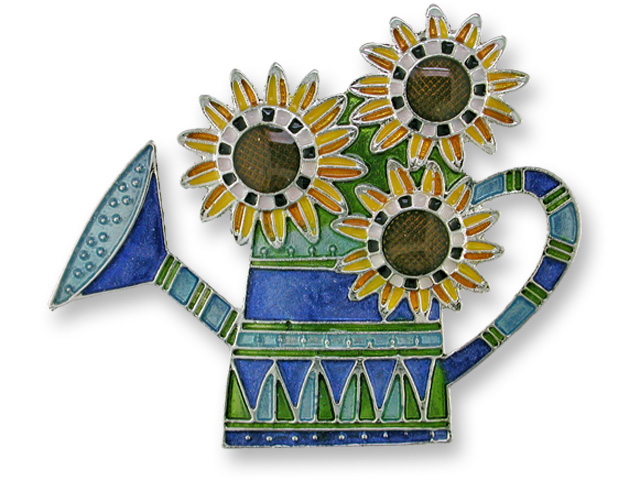 Zarlite French Sunflowers Pin