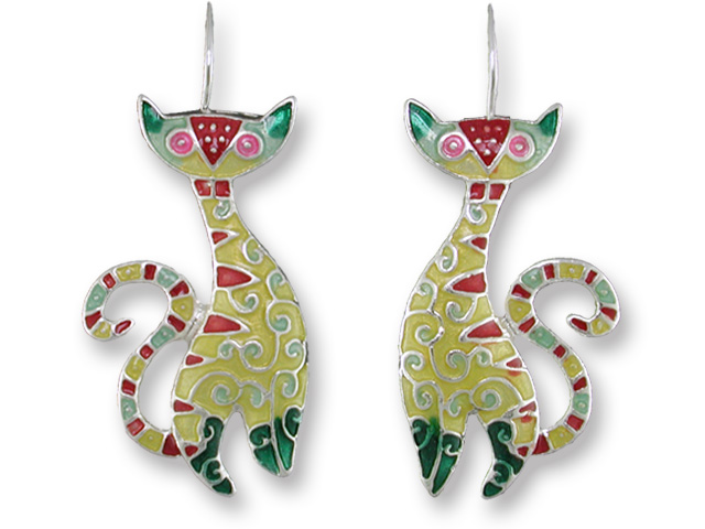 Zarlite Cat Radiance Earrings