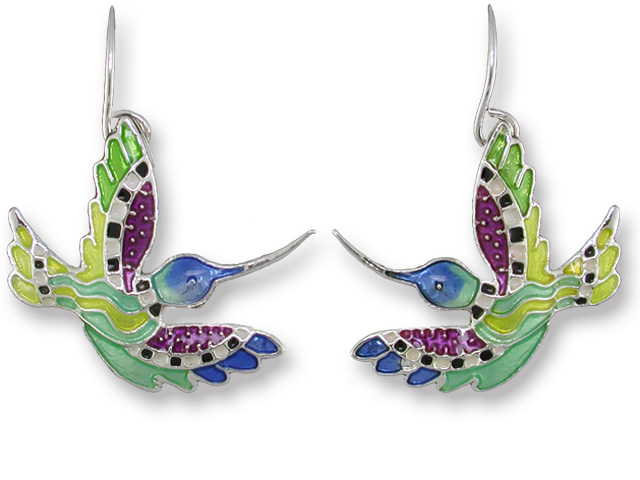 Zarlite Hummingbird Radiance Earrings