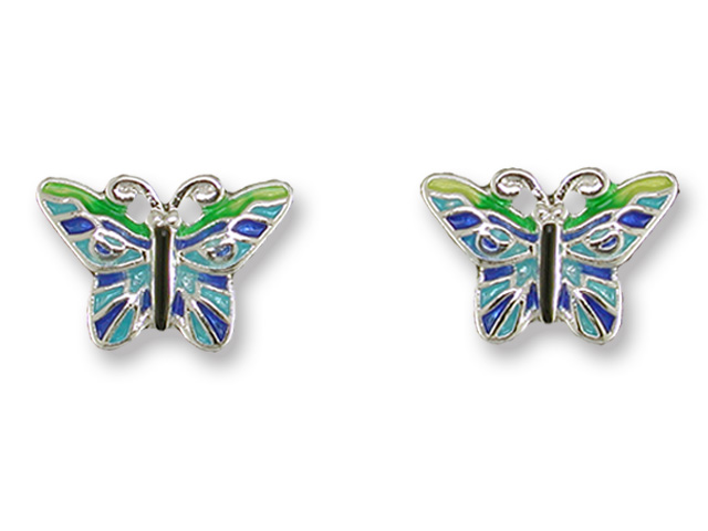Zarlite Tropical Butterfly Earrings