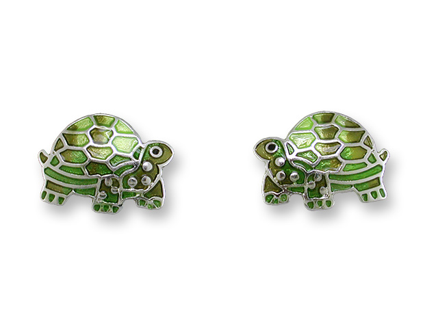 Zarlite Tortoise Post Earrings