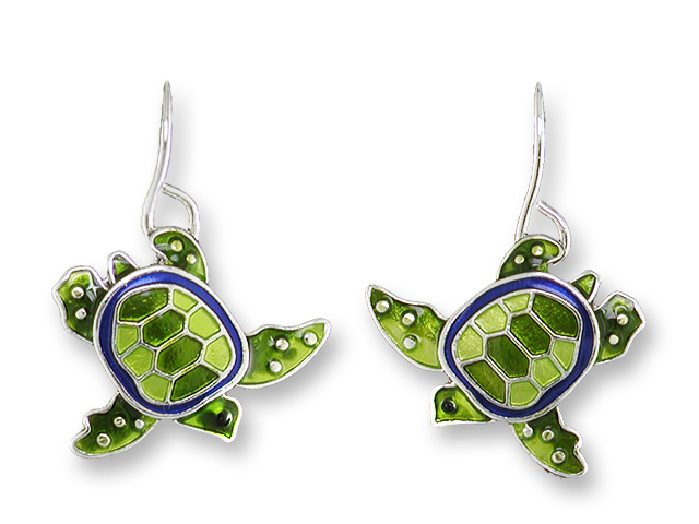 Zarlite Little Turtle Earrings