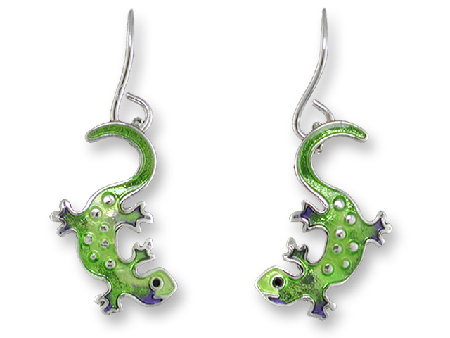 Zarlite Little Gecko Earrings