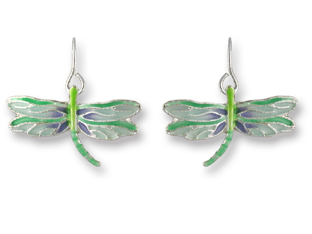 Zarlite Turquoise Dragonfly Earrings