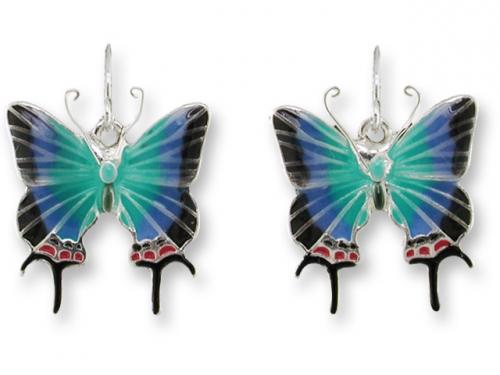 Zarlite Hewitson's Hairstreak Ultrafine Earrings