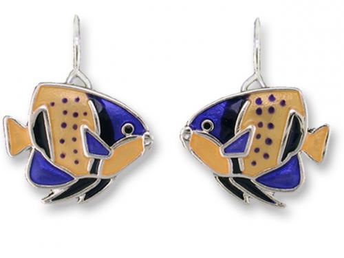Zarlite Majestic Angelfish Ultrafine Earrings